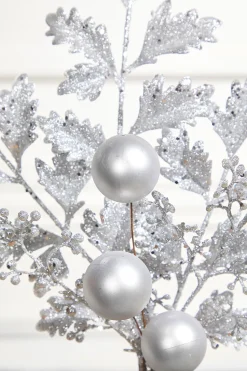22" Ball Bead Spray - Silver