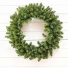 30" Battery Operated LED Balsam Pine Wreath