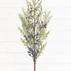 33" Blue Frosted Juniper Spray