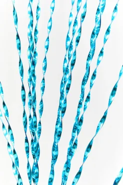 32" Blue Twisted Grass Spray