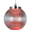 10" Borealis Ball Lighted LED - Red