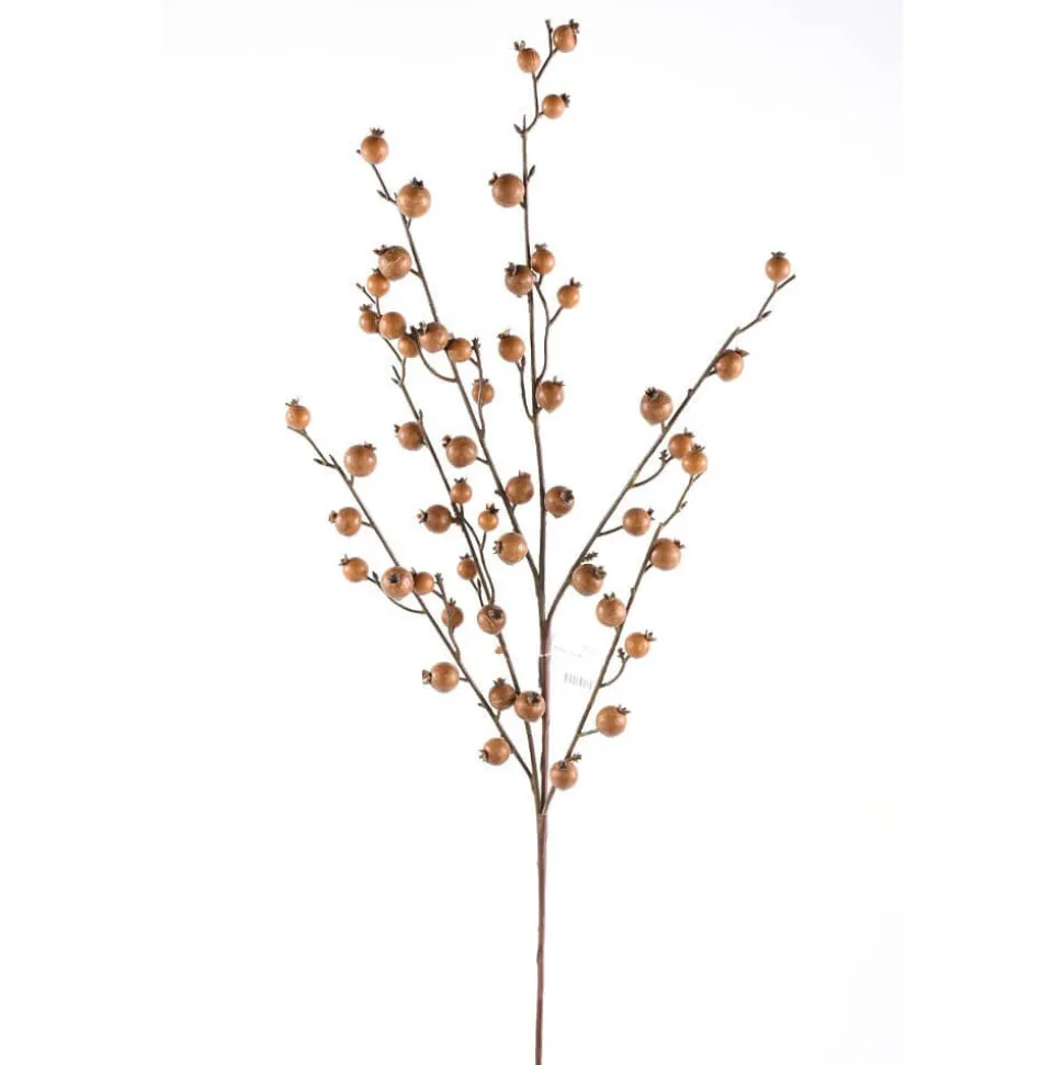 30” Butternut Pomegranate Christmas Spray (Weather Resistant)