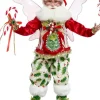 21" Candycane Holly Fairy on Base - Mark Roberts