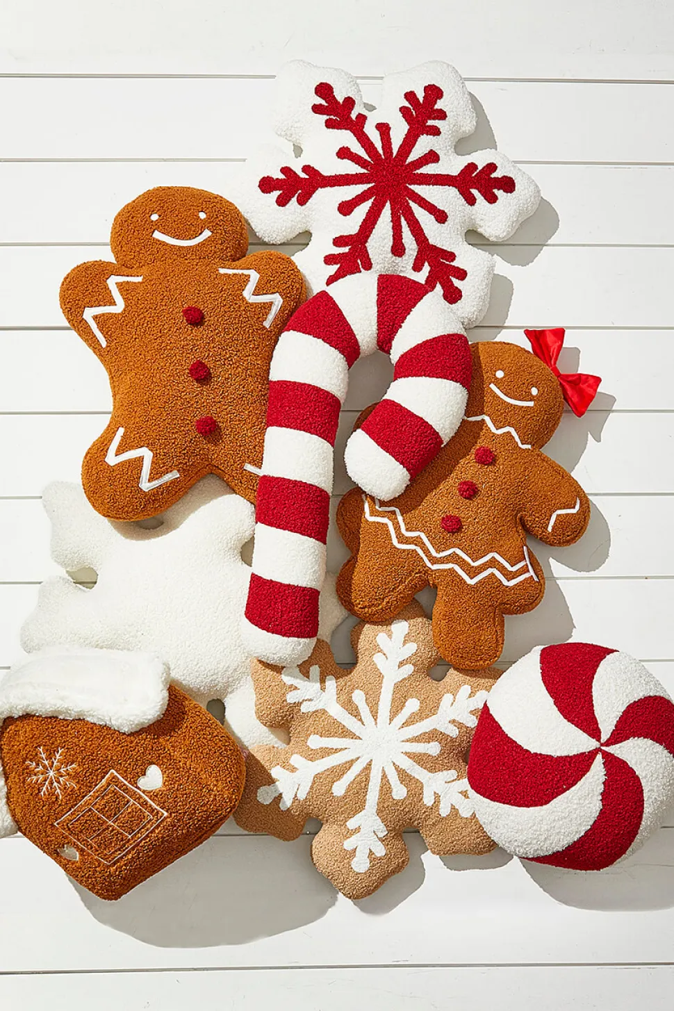 Candy Cane Pillow 21" x 11"