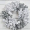 30” Caprico Silver & White Wreath