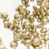 20" Champagne Glitter Berry Spray