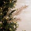 30” Champagne Glitter Sequin Pine Spray