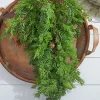 32” Christmas Cedar/Hemlock Swag