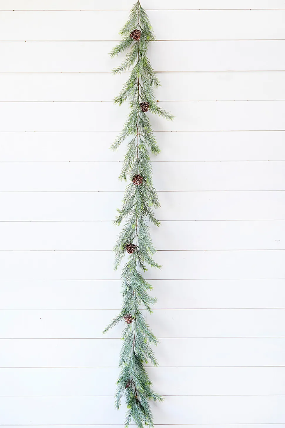 6' Christmas Frosted Arrowhead Garland