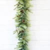 6' Christmas Long Needle Mixed Pine Garland