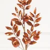 26" Copper Metallic Pomegranate Stem