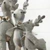 Country Fabric Reindeer - Set of 3