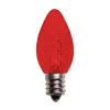 C7 Platinum Elite LED SMD Bulbs (25 bulbs/bag) - Faceted, Red