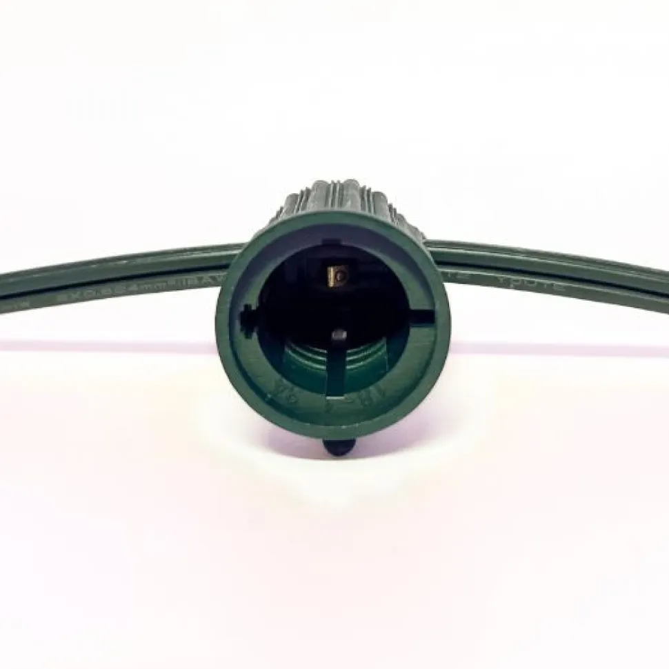 C9 Socket Cord - 25' 6" Spacing