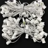 C9 Socket Cord White - 100' 12" Spacing