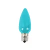 C9 Wonderful LED SMD Bulb (25 bulbs/bag) - Frosted, Teal