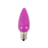 C9 Wonderful LED SMD Bulb (25 bulbs/bag) - Frosted, Pink