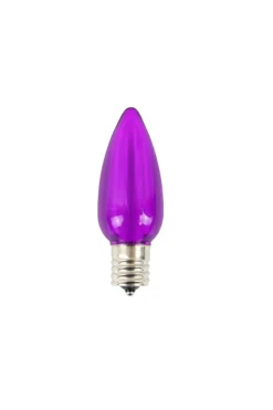 C9 Wonderful LED SMD Bulb (25 bulbs/bag) - Smooth, Purple