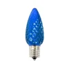 C9 Wonderful LED SMD Bulb (25 bulbs/bag) - Faceted, Blue