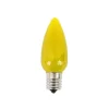 C9 Wonderful LED SMD Bulb (25 bulbs/bag) - Frosted, Yellow