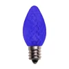 C7 Wonderful LED SMD Bulbs (25 bulbs/bag) - Faceted, Blue