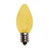 C7 Wonderful LED SMD Bulbs (25 bulbs/bag) - Faceted, Yellow