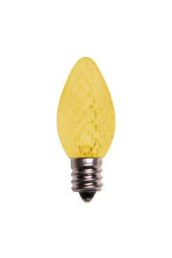 C7 Wonderful LED SMD Bulbs (25 bulbs/bag) - Faceted, Yellow