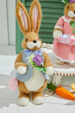 14.25" Easter Bunnies With Eggs