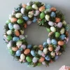 17.25" Easter Egg Wreath
