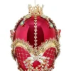 7" Faberge Jewel Egg Ornament, Red Raspberry - Mark Roberts