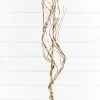 34" Frosted Beaded Twig Spray