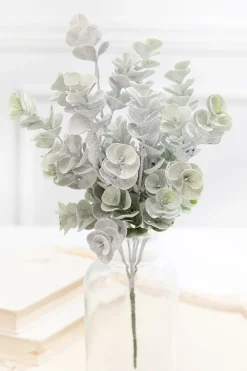 16" Frosted Eucalyptus Bush