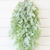 36" Frosted Fern Swag