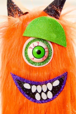 24" Furry Monster Spray - Orange