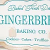 15" Gingerbread Baking Sign