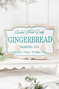 15" Gingerbread Baking Sign