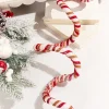 60" Gingerbread Candy Stripe Garland