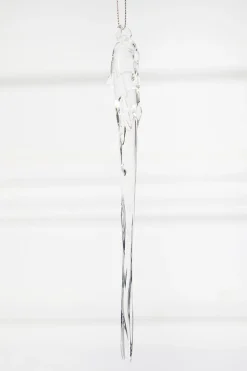 Glass Icicle Ornament