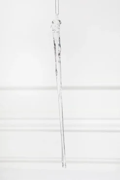 Glass Icicle Ornament