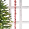 16.5" Glass Icicle Ornament