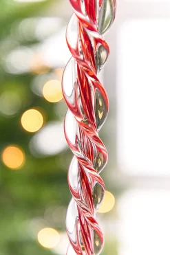 12.5" Glass Icicle Ornament