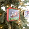 4” Glass Vintage Television Ornament