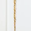 8.5" Gold Glass Icicle Ornament
