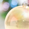 4" Gold Iridescent Ball Ornament