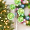15" Green Iridescent Ball Pick