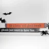 23.5” Halloween Block Decor