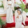 6.75"H, 9"H Resin Angel