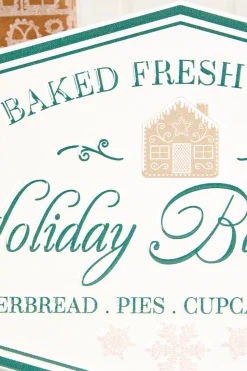 14" Holiday Baking Company Metal Sign