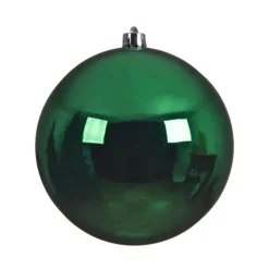 5.5" Holly Green Shatterproof Ornament