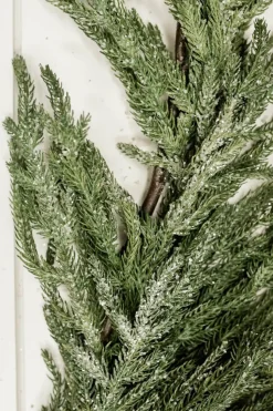 48” Iced Garden Norfolk Pine Garland